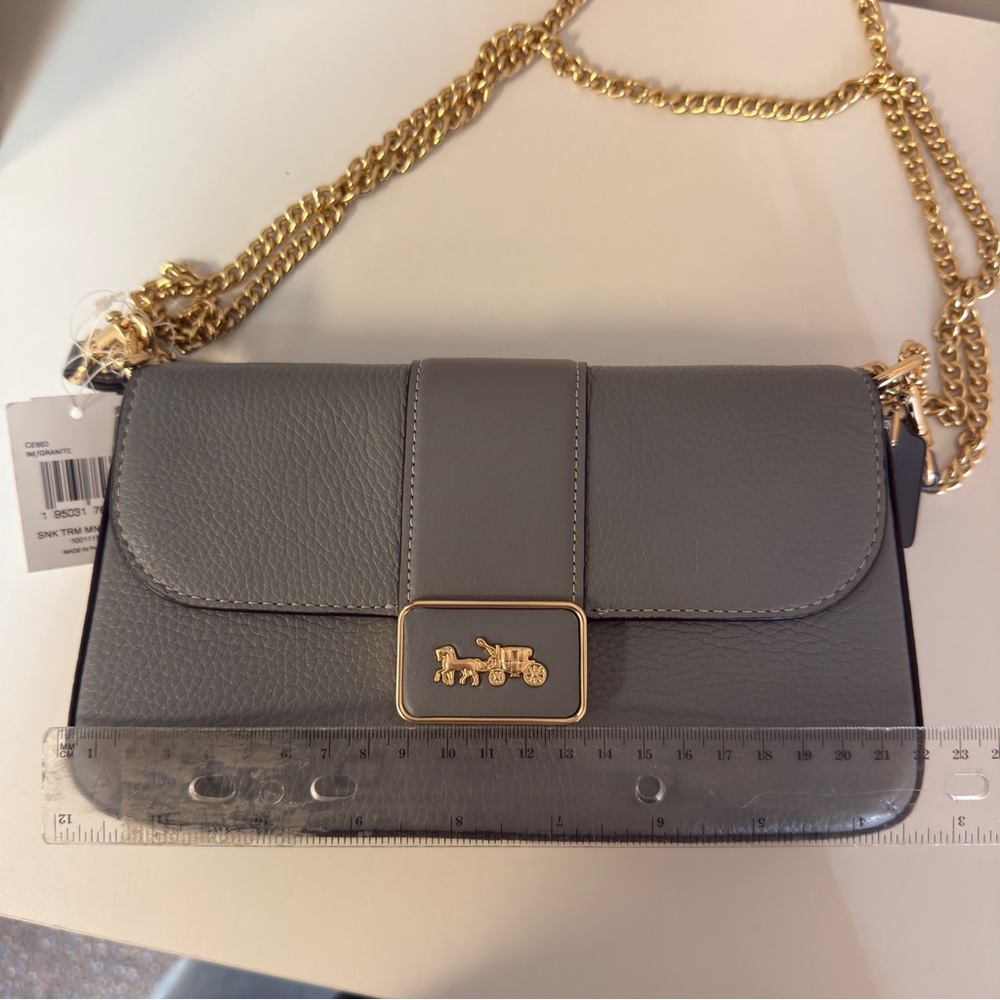 Coach CE683 SNK TRM MN GRC XBY - Picture 15 of 15